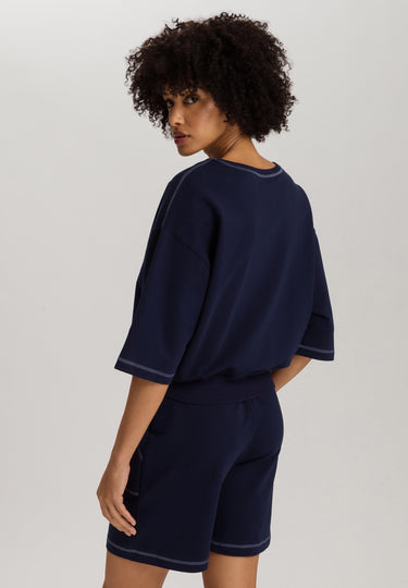 Natural Living Organic Cotton Sweatshirt | Deep Navy 78429-1610